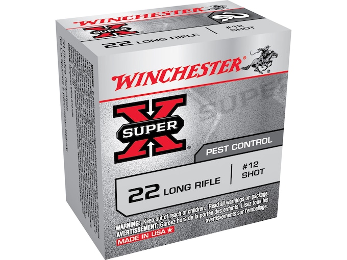 In Stock: Winchester Super X 22LR Ammo 25 Grain Lead Shot