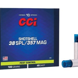 CCI Shotshell 38 Special Ammo 100 Grain Lead Shot 200 rounds For Sale