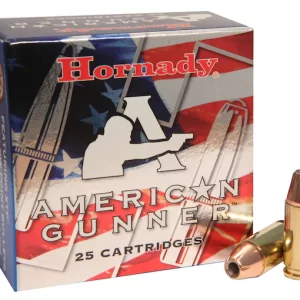 Order Hornady American Gunner 9mm Luger +P Ammo 124 Grain Hornady XTP Jacketed Hollow Point  500 rounds Online